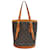 Bucket Balde Louis Vuitton Marrom Lona  ref.689202