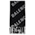 Balenciaga Echarpe en Laine Noir / Blanc  ref.689278