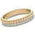 Boucheron ring, “Four Radiant Edition Grosgrain”, two golds and diamonds. White gold Yellow gold  ref.689622
