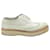 Zapatos Oxford Church's con ribetes de rafia en charol blanco Cuero  ref.689887