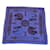 square hermès TATERSALE Vilolet Purple Silk  ref.690083