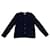 Cambon Chanel Coats, Outerwear Navy blue Cotton Wool  ref.690195