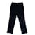 Chanel Un pantalon, leggings Coton Polyester Noir  ref.690208