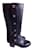 Chanel Boots Black Leather  ref.690212
