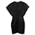 Saint Laurent robe Black Cotton  ref.690371