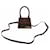 *Jacquemus Jackmus mini shoulder bag handbag pochette Le Chiquito dark brown ladies used 39501 Leather  ref.690488