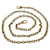 Louis Vuitton abnehmbarer Kettenschulterriemen aus goldenem Metall  ref.690563