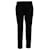 Max Mara Pegno Slim Stretch Trousers in Black Viscose Cellulose fibre  ref.690662