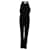 Diane Von Furstenberg Combinaison Blazer et Pantalon à Rayures Triacétate Noir Synthétique  ref.690663