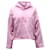 Acne Studios Hooded Sweater in Pink Cotton  ref.690673