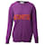 Alberta Ferretti Wednesday Patch Sweater in Violet Wool Purple  ref.690725