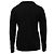 Bella Freud Sunset Heart Intarsienpullover aus schwarzer Baumwolle - Ansicht 5