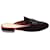 Michael Kors Crystal-Embellished Slip-On Flat Mules in Burgundy Velvet Dark red  ref.690828