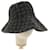 LOUIS VUITTON Monogram Denim Chapo Hat Noir N80207 LV Auth bs2468  ref.691120