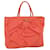 PRADA Hand Bag Nylon Orange Auth ac1090  ref.691128