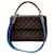 Cluny Louis Vuitton Handbags Brown Blue Dark red Leather  ref.691339