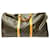 Louis Vuitton Keepall 60 Brown Cloth  ref.691482