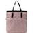 LOUIS VUITTON FRANCOISE MINI LINEN CANVAS MONOGRAM HAND TOTE BAG Pink Cloth  ref.691549