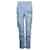 Jean Convertible Taille Haute Balenciaga en Denim de Coton Bleu  ref.691896
