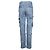 Vaqueros de tiro alto convertibles Balenciaga en denim de algodón azul - vista 3