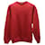Sudadera Balenciaga Copyright de algodón rojo Roja  ref.691906