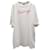 Balenciaga Signature-Logo-T-Shirt aus weißer Baumwolle  ref.691915