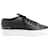 Autre Marque Sneakers Common Projects Tournament Low Cut in Pelle Nera Nero  ref.691916