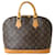 Louis Vuitton Alma Brown Cloth  ref.691948
