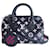 Louis Vuitton VUITTON SPEEDY BAG 20 Black Pink White Leather Cloth  ref.692124