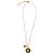Collana con ciondolo medaglia Goossens D'oro