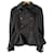 Burberry Prorsum Trench coats Black Leather Cotton  ref.692543