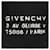 Foulard in seta con stampa logo indirizzo Givenchy Nero  ref.692775
