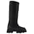 Autre Marque Tall Puffer Boots in Black Poly  ref.692958