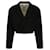 Autre Marque Ambush Cropped Wool Blazer Jacket Black  ref.693221