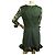 Elisabetta Franchi Grün Blumenspitze Mini-Länge Cocktail-Abendkleid Größe 44 - Ansicht 2