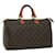 Louis Vuitton Monogram Speedy 40 Bolsa de mão M41522 LV Auth ki2422 Lona  ref.693362