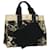 Hermès HERMES Bora Bora PM Tote Bag Toile Noir Blanc Auth ar7797b  ref.693365