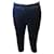 Autre Marque My Sunday Morning quilted velvet trousers Navy blue  ref.693469