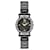 Versace Greca Glam reloj de pulsera Negro  ref.693855