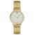 Orologio con bracciale Versace V-Circle D'oro Metallico  ref.693869
