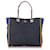 Dolce & Gabbana Dolce&Gabbana Blue Mulitcolor Lily Glam Tote Bag Denim Cloth  ref.694071
