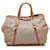 Bolso satchel marrón con logo de Prada Canapa Castaño Beige Lienzo Paño  ref.694141