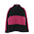 Maglione in maglia Louis Vuitton Nero Rosa Lana  ref.694239