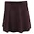 Theory High Waisted A-line Skirt in Burgundy Viscose Red Dark red Polyester  ref.694496