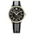 Relógio Versace V-Circle Gent Strap Dourado Metálico  ref.694500
