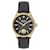 Versus Versace Colonne Leather Watch Golden Metallic  ref.694570