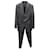 Tom Ford Plaid Suit Set in Grey Cashmere Wool  ref.694655