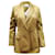 Zimmermann Single-Breasted Blazer in Gold Cotton Golden  ref.694763