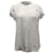 Diane von Furstenberg Camisa Crepe em Seda Marfim Branco Cru  ref.694773