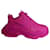 Balenciaga Triple S Sneakers in Fuchsia Pink Polyurethane Leather  ref.694975